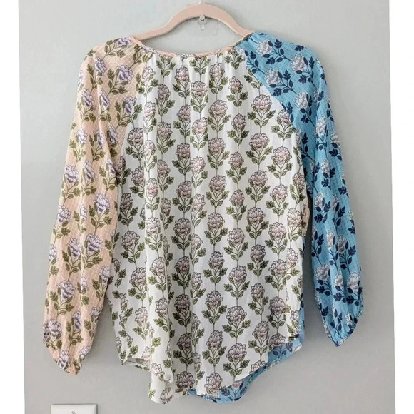 Roller Rabbit Mixed Floral Blouse - Picture 6 of 6